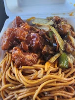 Chowmein and Orange Chicken